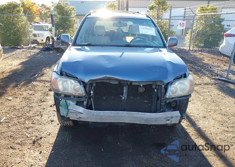 2007 Toyota Highlander Limited V6 из США, поврежденный, VIN JTEEP21A270227586